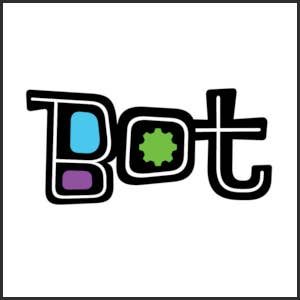 Tracerbot - Blue. Inductive Robots Follow The Line You Draw