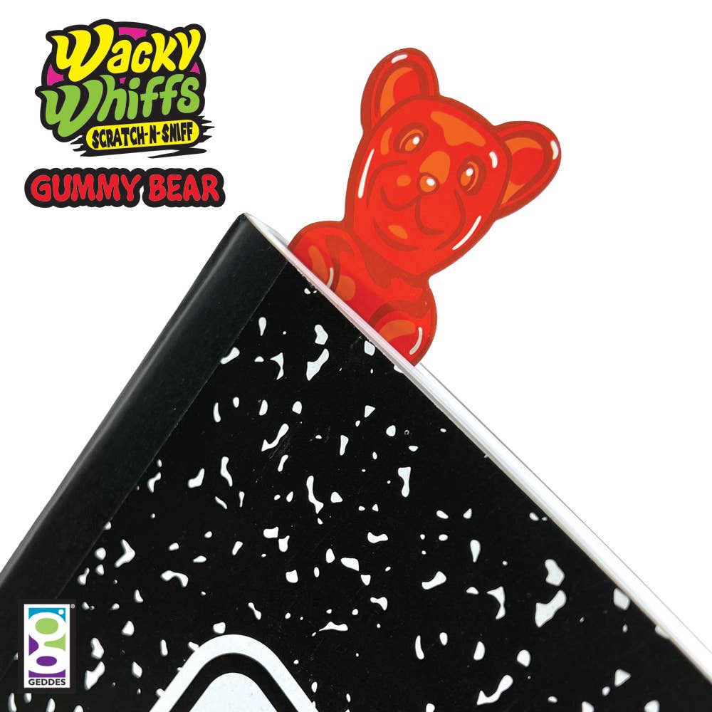 WACKY WHIFFS GUMMY BEAR BOOKMARK