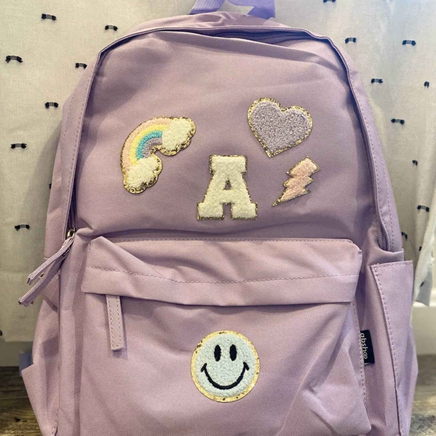 Chenille Patch Self Adhesive 2.25" x 1.5" Sticker