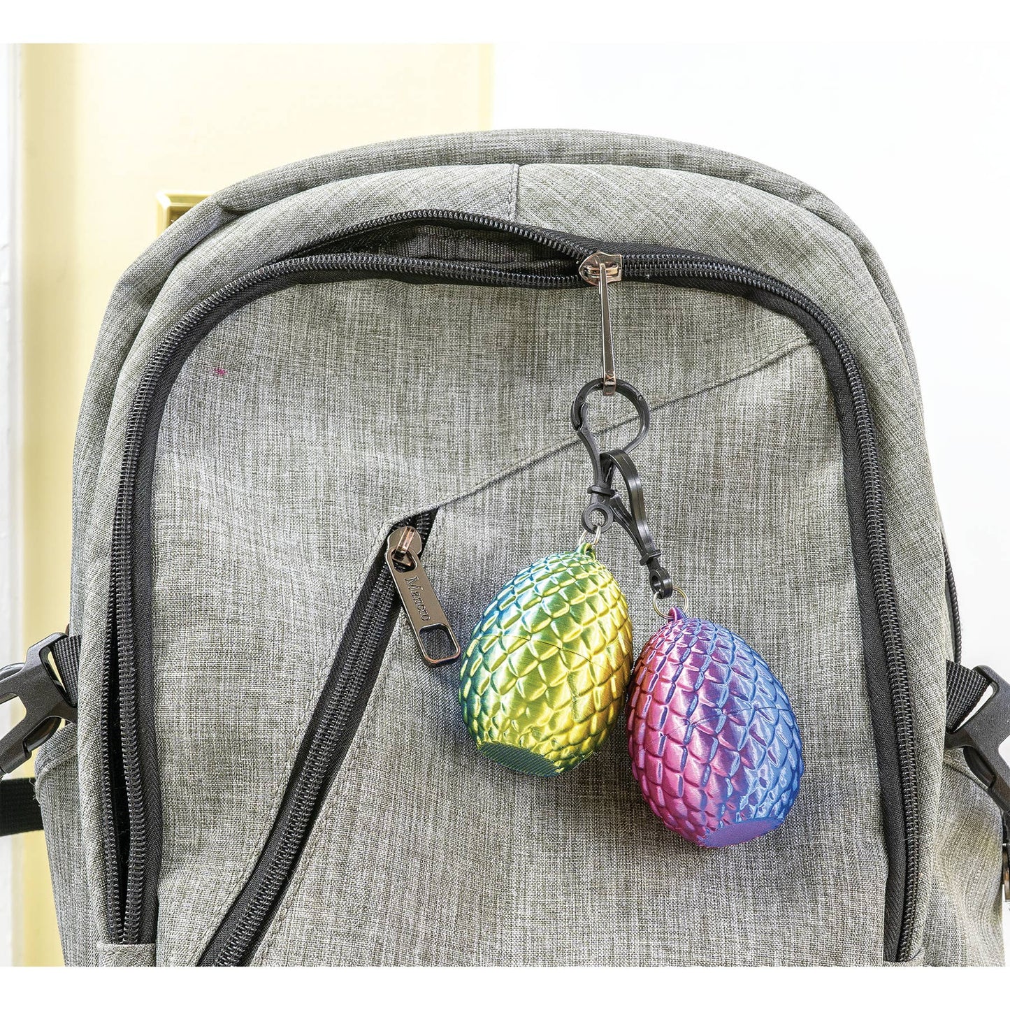 3D PRINTED DRAGON EGG W/ MINI DRAGON KEYCHAIN   12/DSP