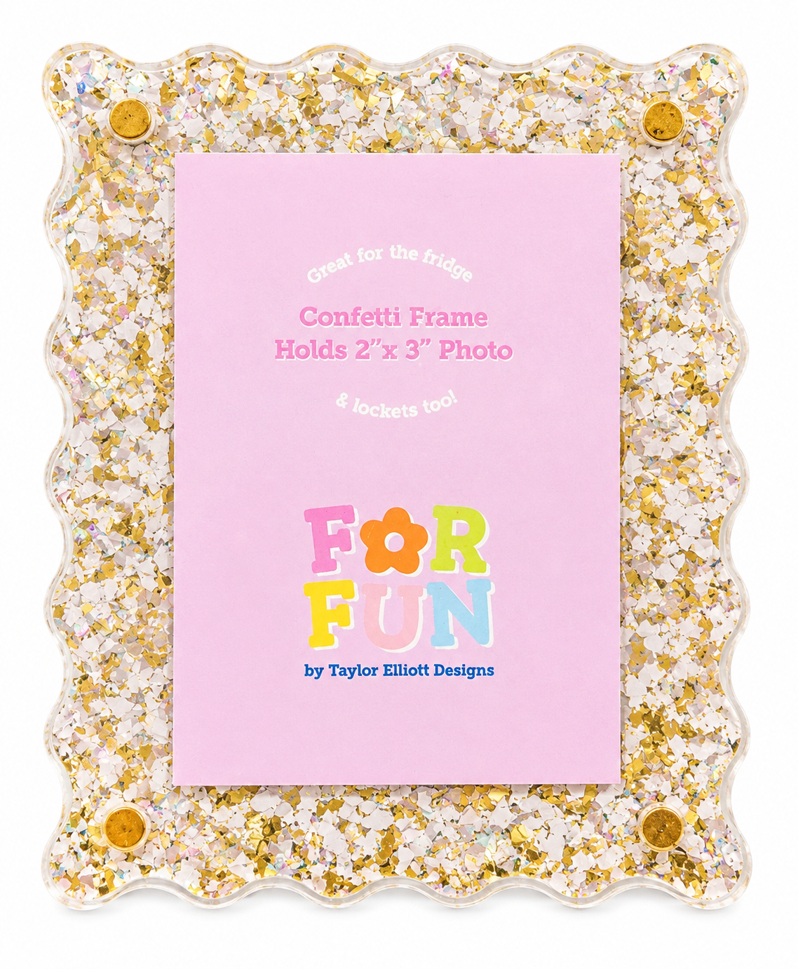 Gold Magnetic Picture Frame