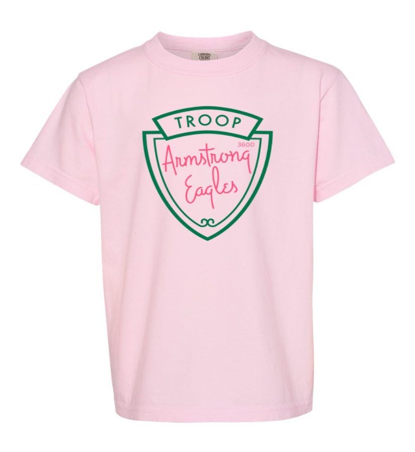Pink Troop Armstrong Short Sleeve T-Shirt