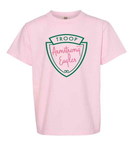 Pink Troop Armstrong Short Sleeve T-Shirt