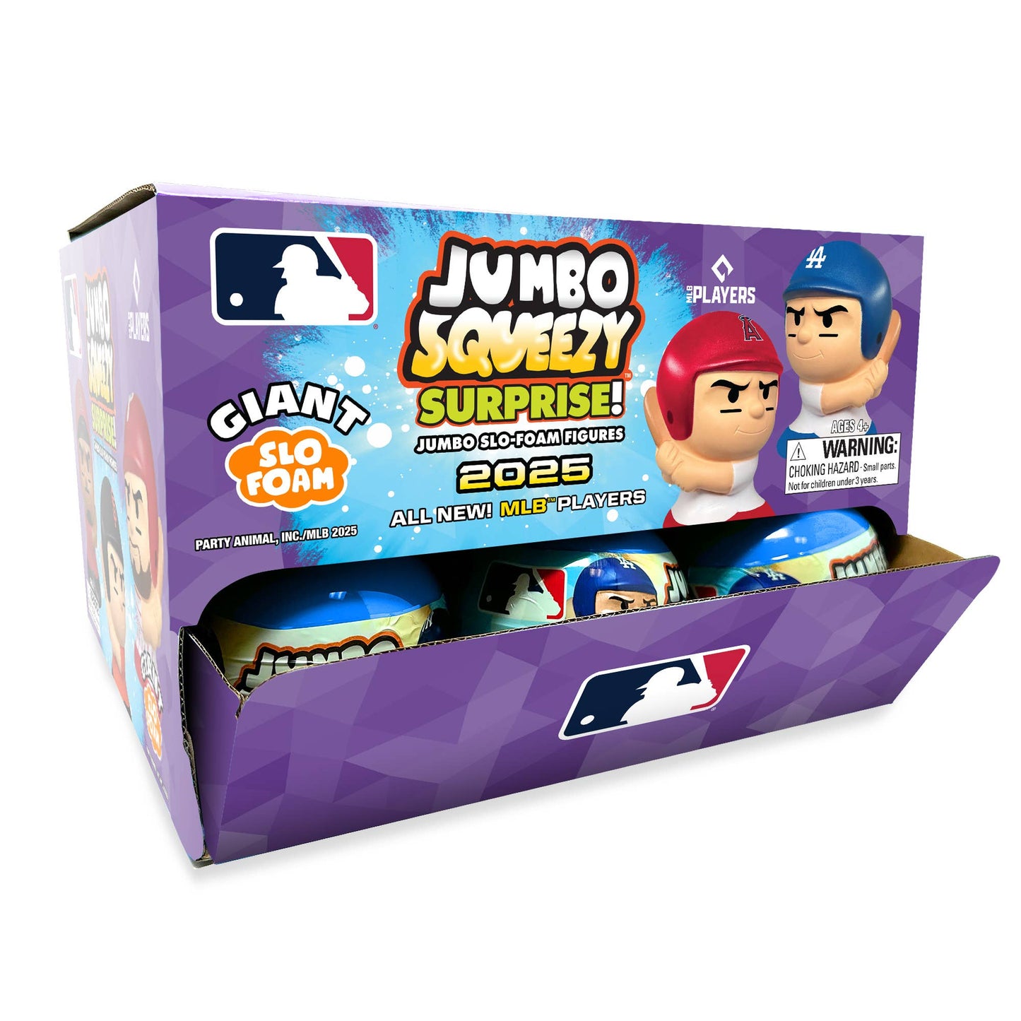 MLB Jumbo Squeezy Capsule 2025 Display