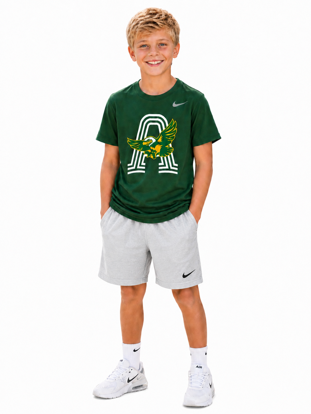 Collegiate-Inspired Eagle Tee