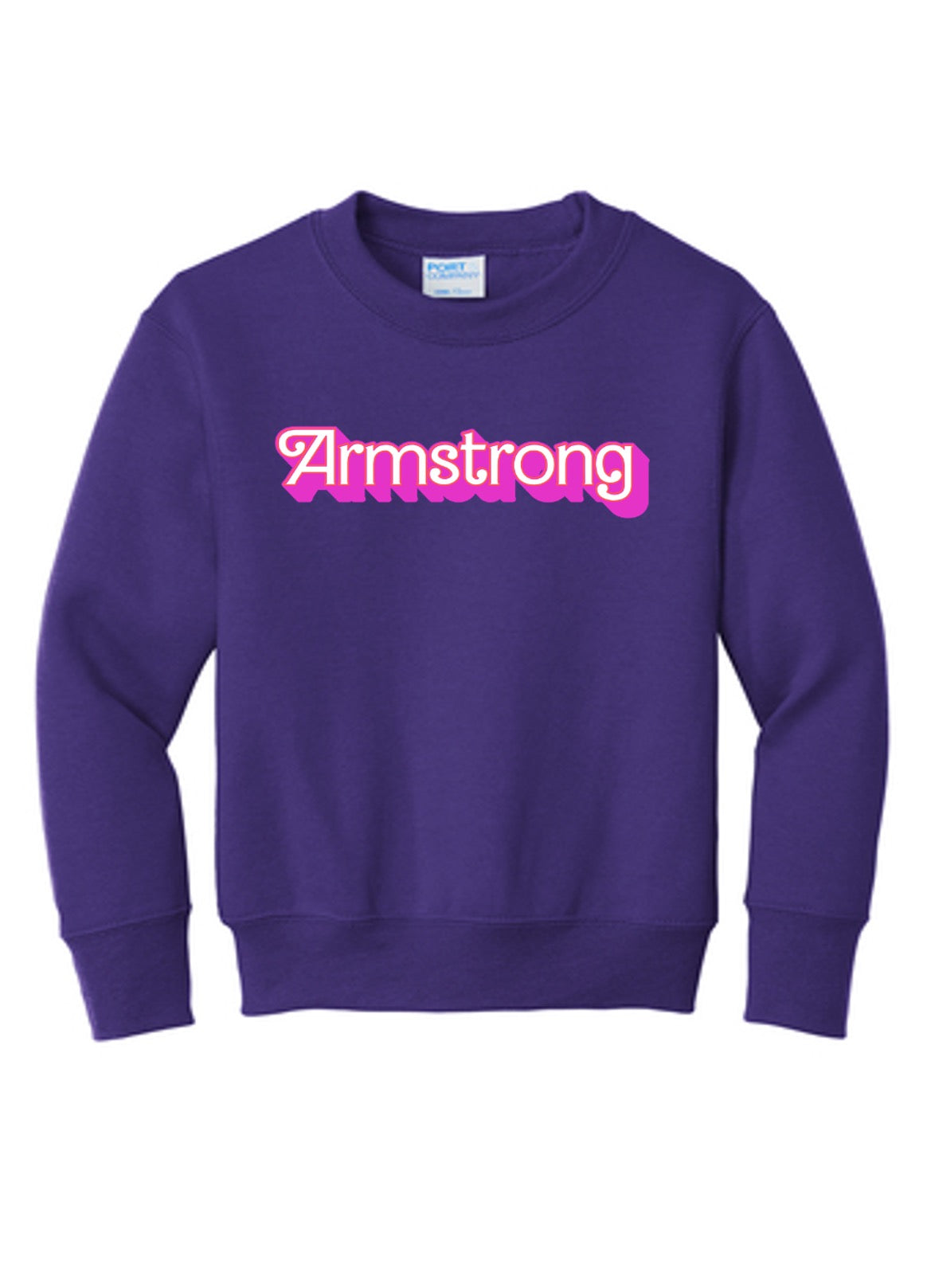 Purple Barbie Inspired Sweatshirt