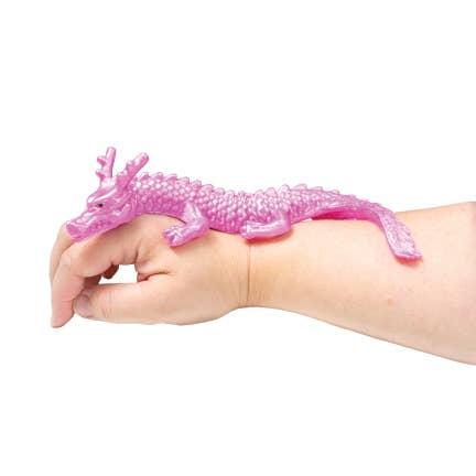 METALLIC MOCHI DRAGON SQUISHY TOY