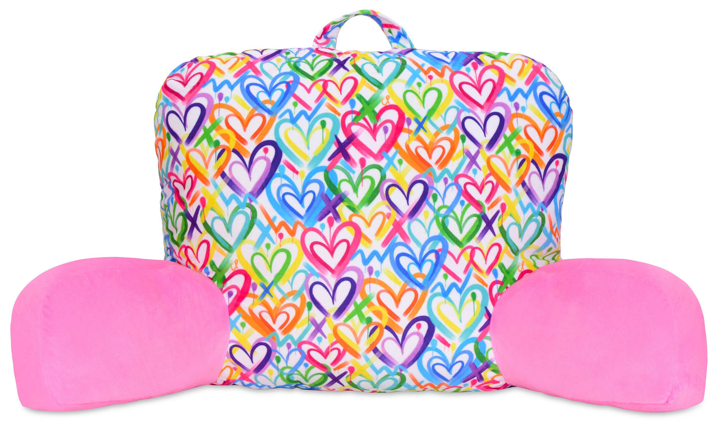COREY PAIGE HEARTS LOUNGE PILLOW