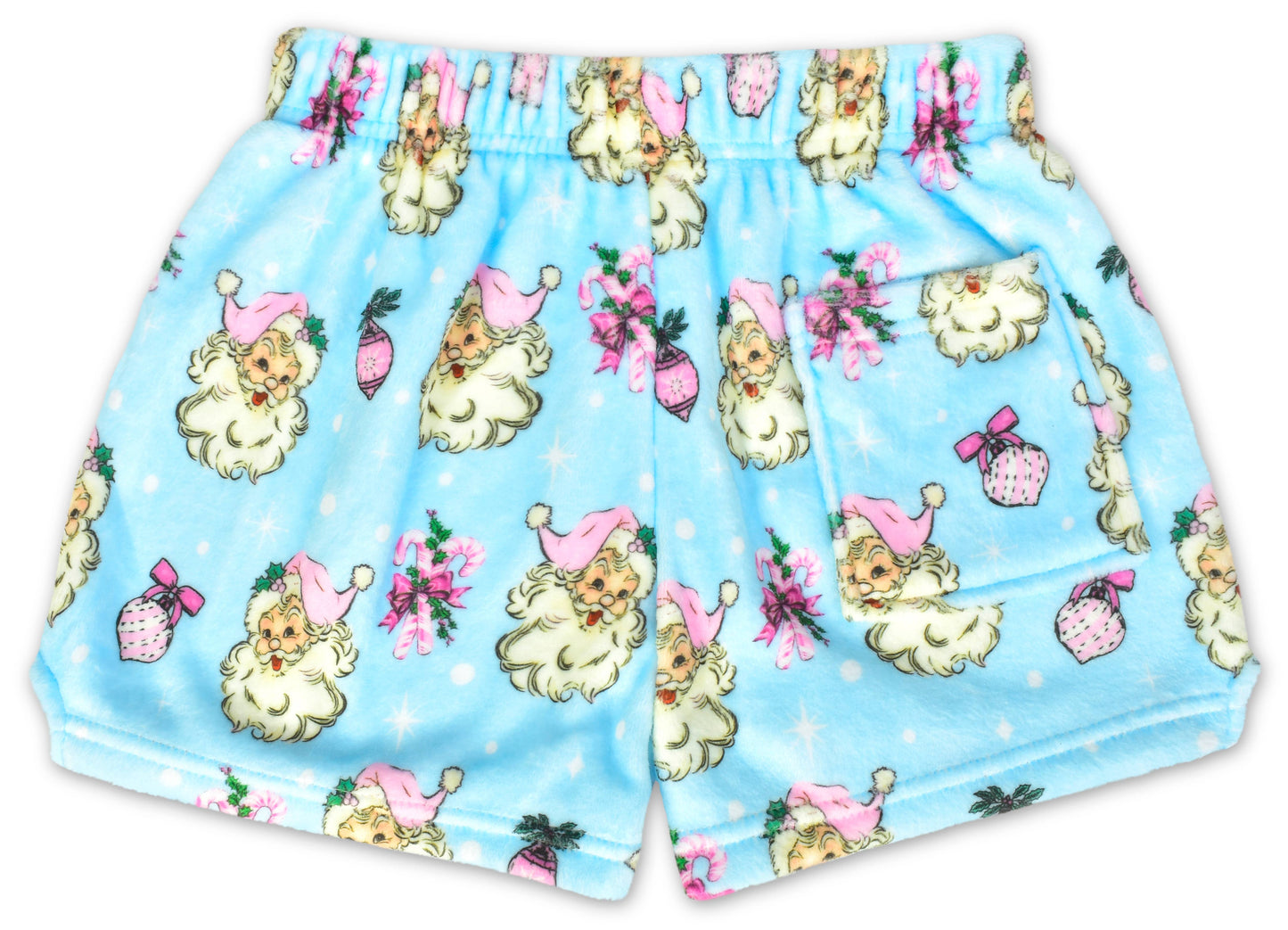 SANTA'S FAVORITE PLUSH SHORTS  (MEDIUM 10-12)