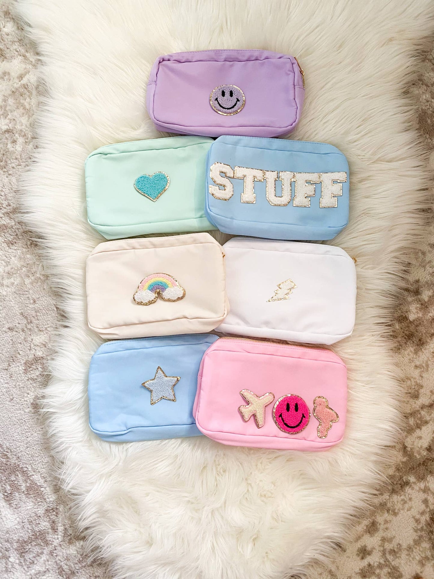 Chenille Patch Self Adhesive 2.25" x 1.5" Sticker