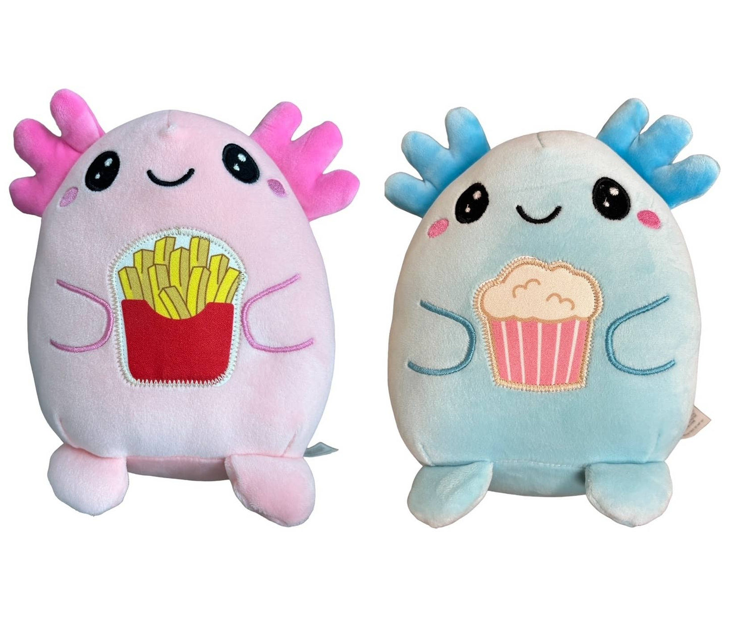 7" Axolotl Soft Plush Doll - 3 Assorted