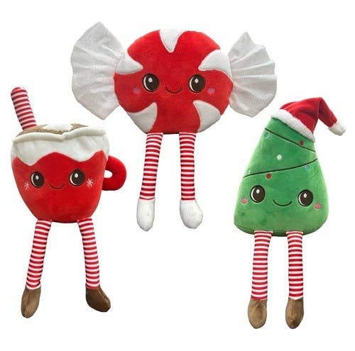 8" Christmas Winter Plush - 3 Assorted