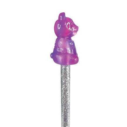 SCENTED 2 COLOR GUMMY BEAR PENCIL TOPPER