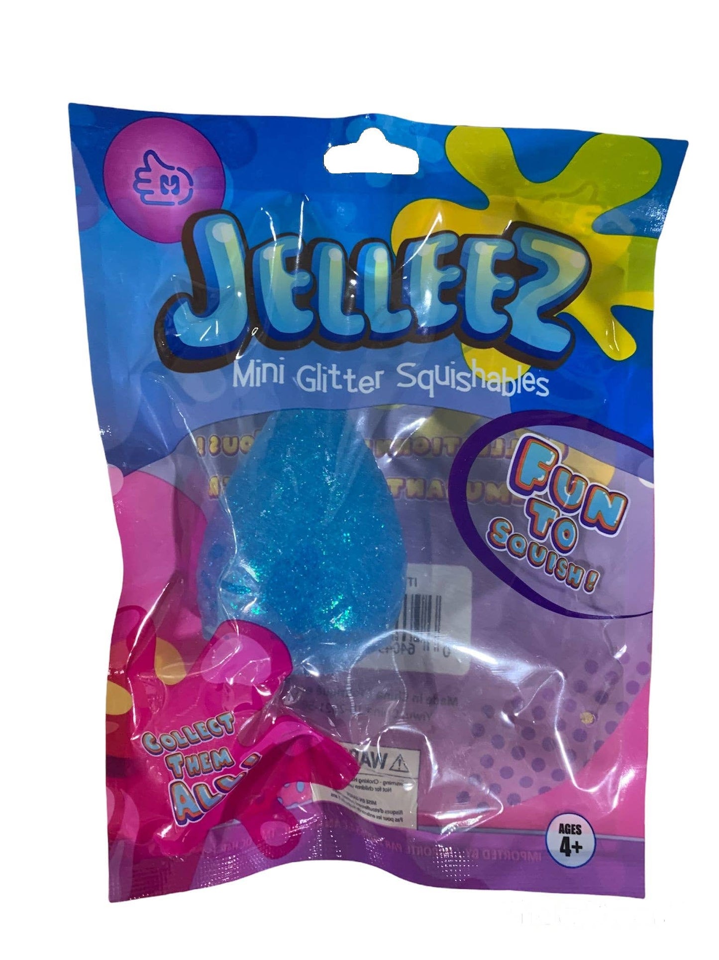 Jelleez Mini Glitter Squishables