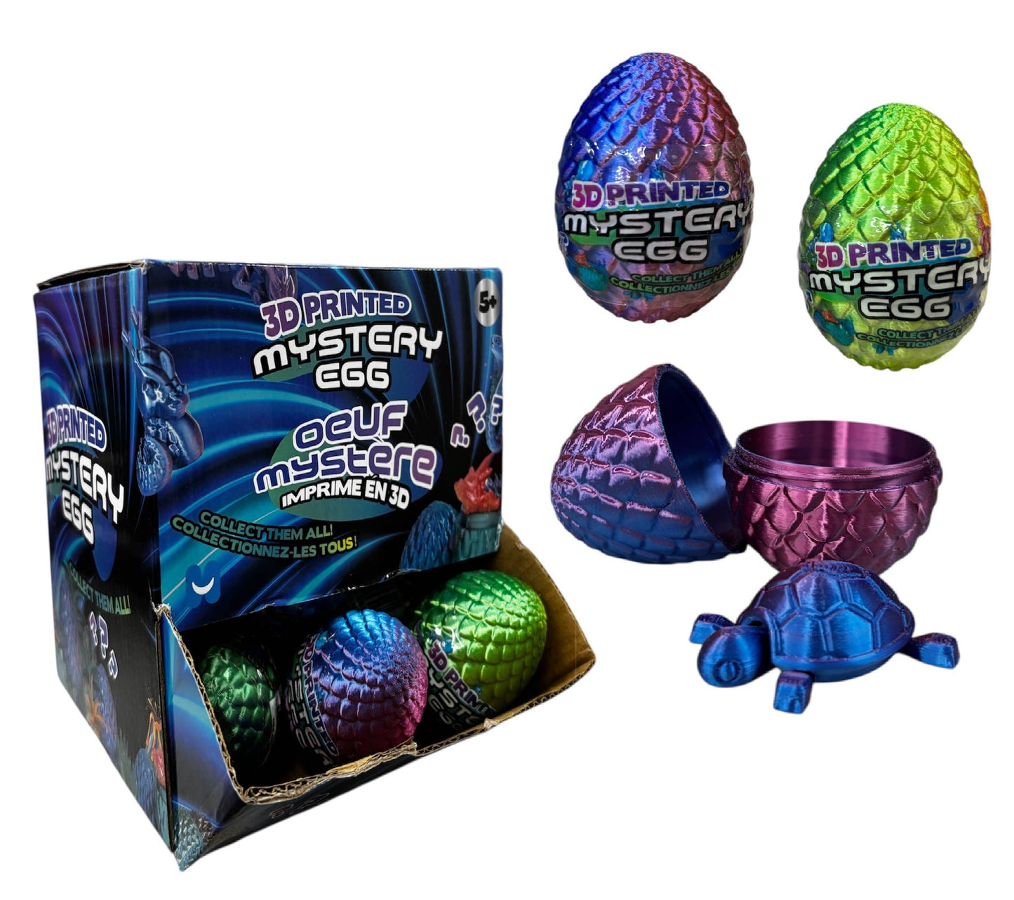 3D Printed Surprise Mystery Eggs