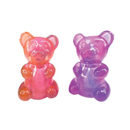 SCENTED 2 COLOR GUMMY BEAR PENCIL TOPPER
