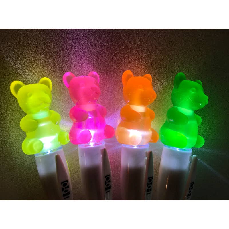 Scented Gummy Bear Light up Highlighter