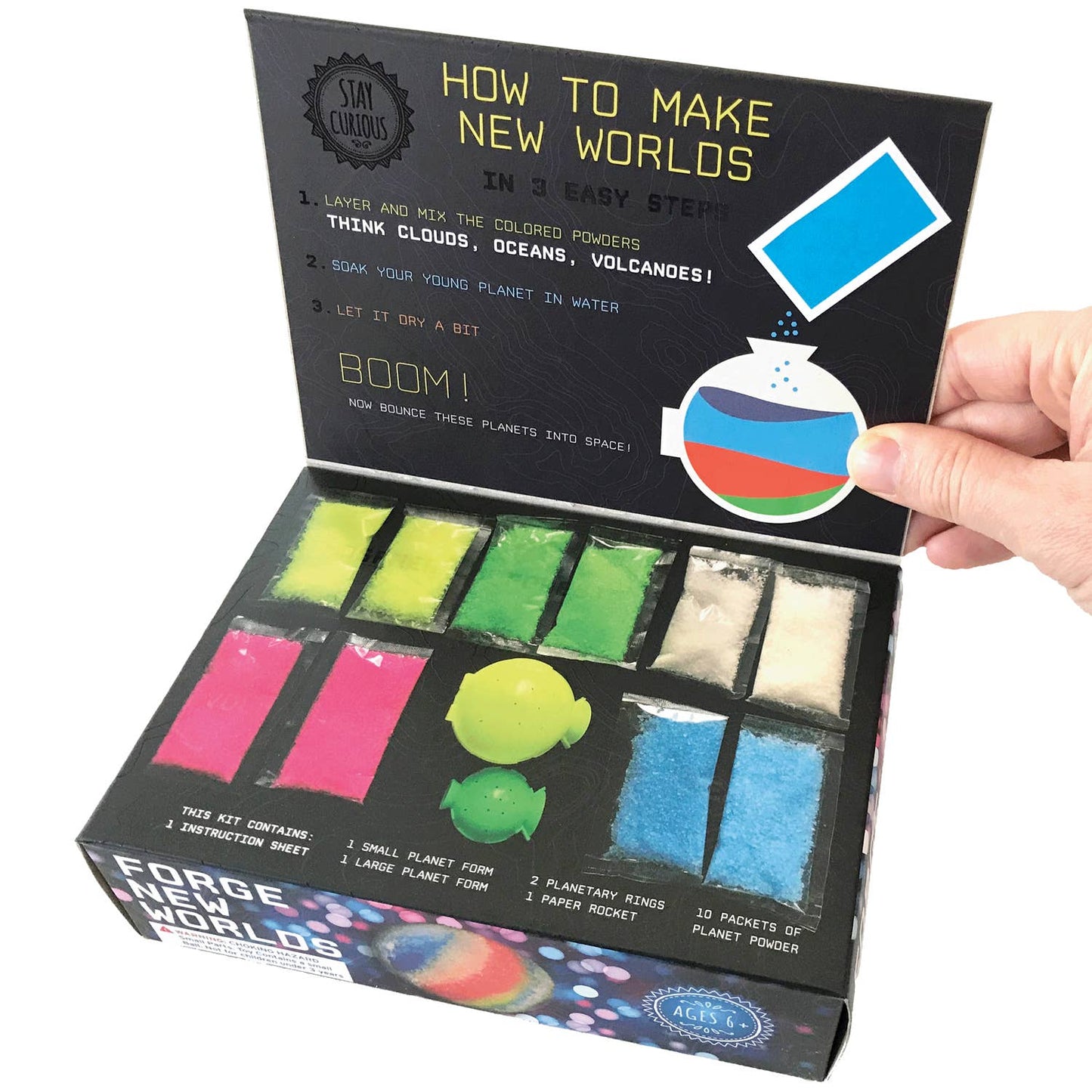 Bouncing Planet Maker
DIY Bouncy Ball Kit