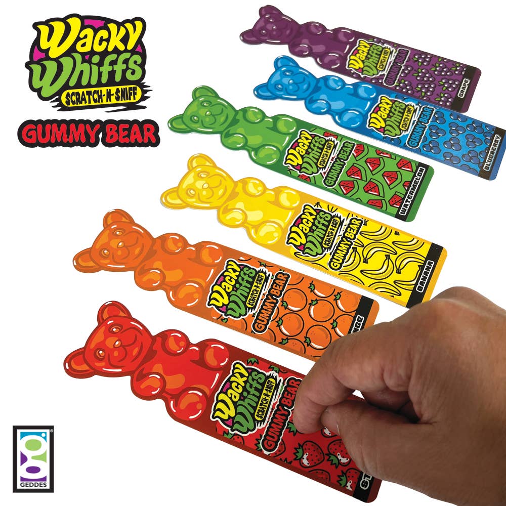 WACKY WHIFFS GUMMY BEAR BOOKMARK