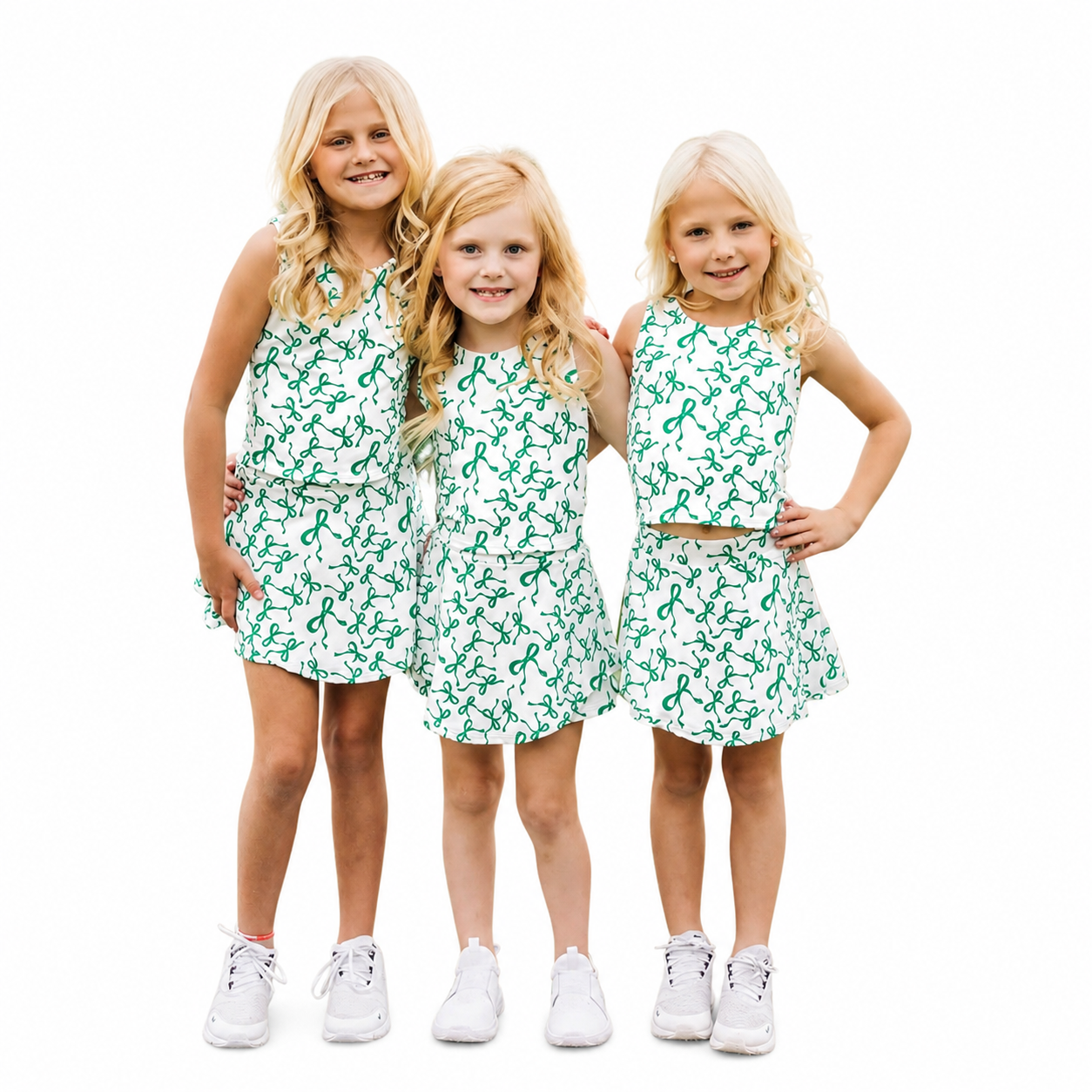 The Lucky Bow Skort Set