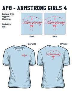 Chambray- Where Learning is Magical- Armstrong T-shirt