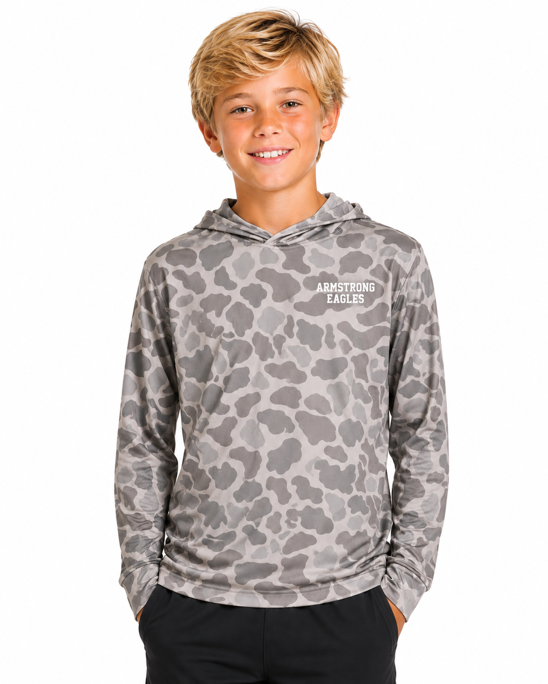 Burlebo Camo Performance Hoodie