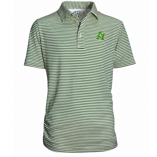 Classic Stripes Polo with School Spirit