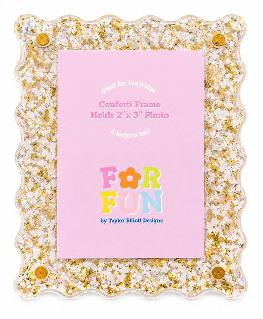 Gold Magnetic Picture Frame