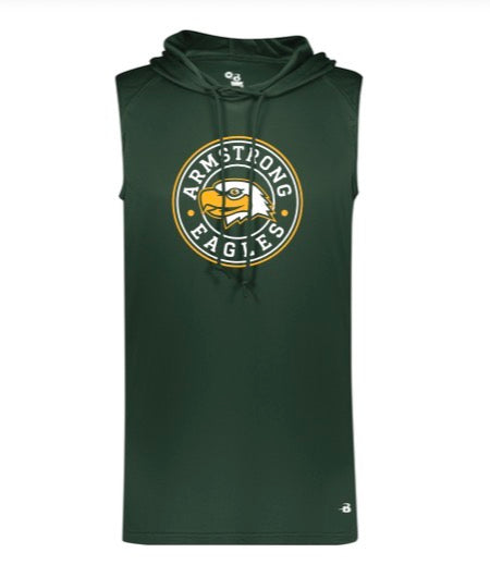 Armstrong Eagles Sleeveless Performance Hoodie