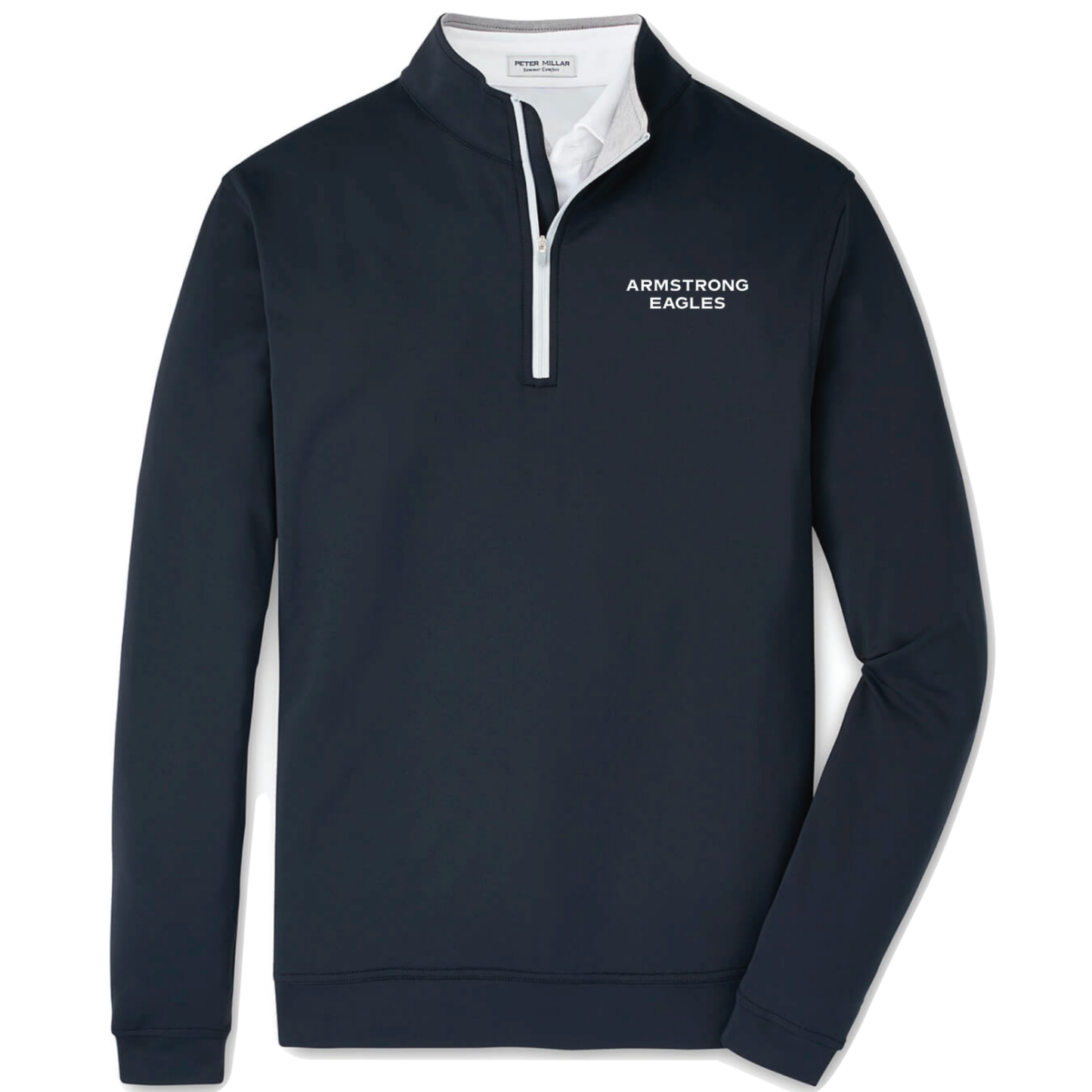 Mens Armstrong Eagles Peter Millar Quarter-Zip