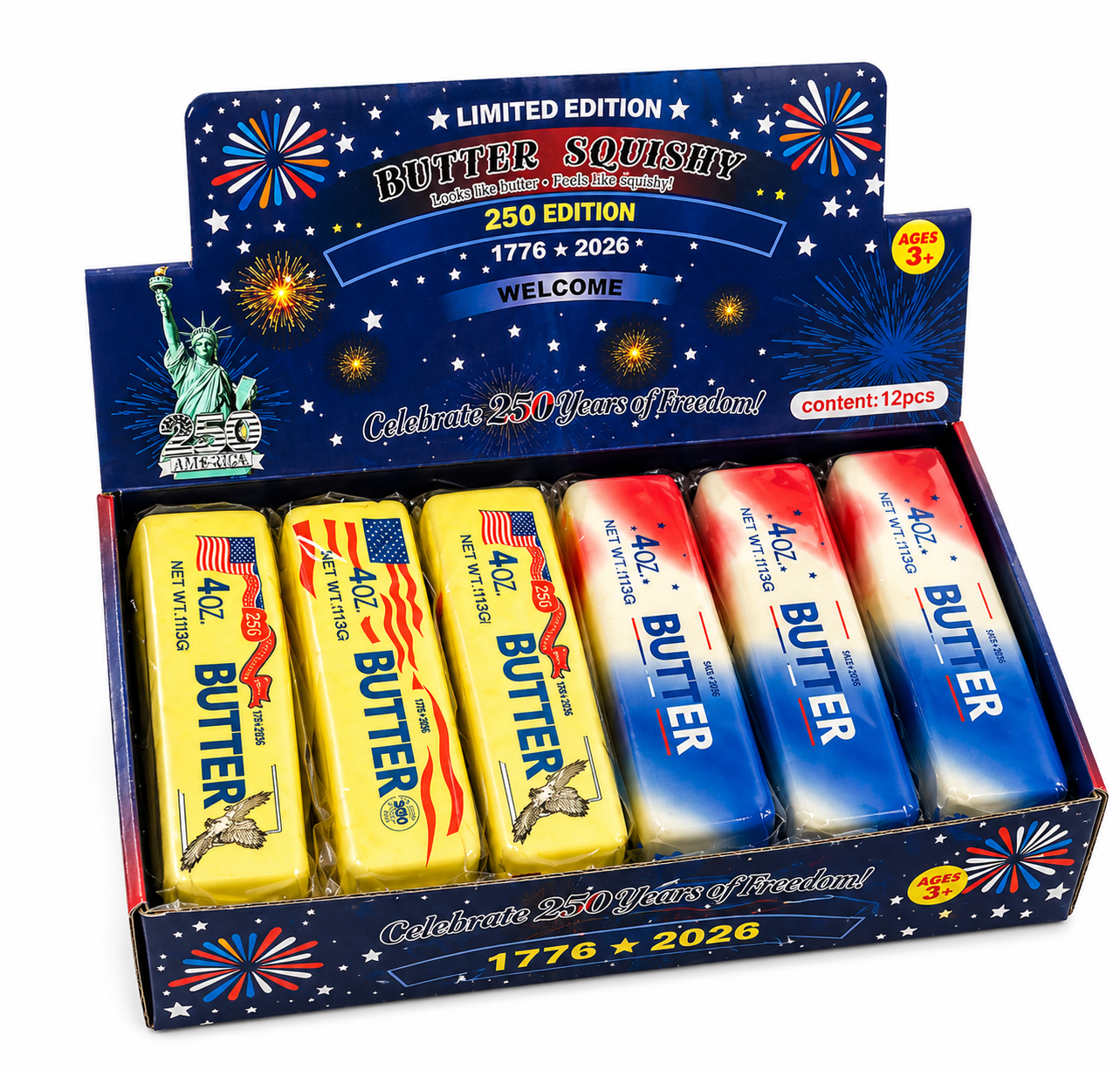 USA Butter Squishy