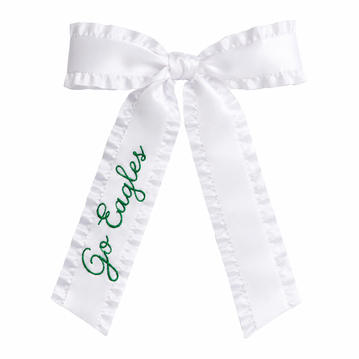 White Ribbon Bow