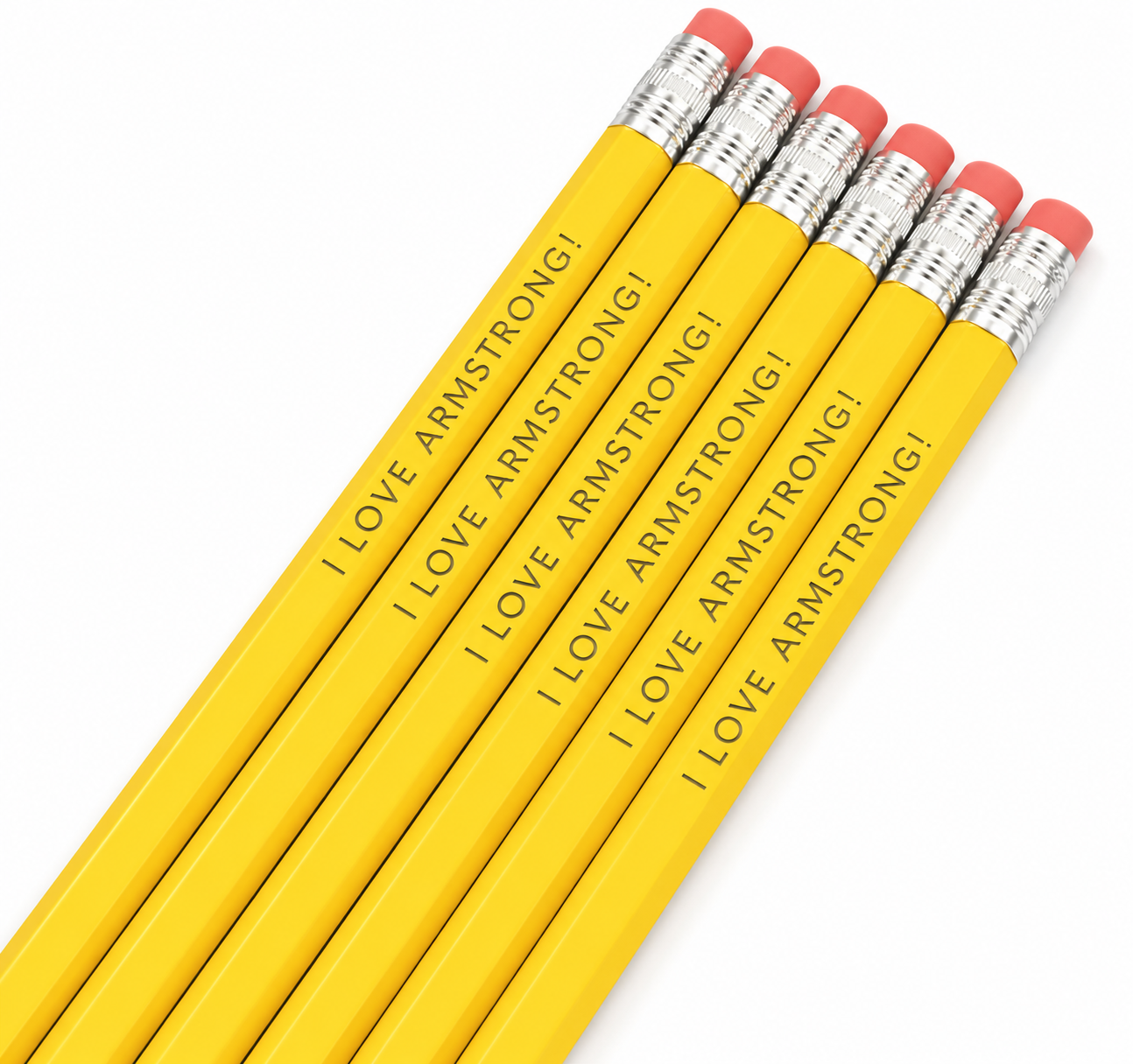 Yellow I Love Armstrong Pencil