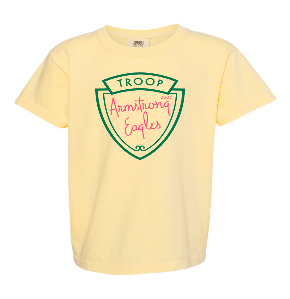 Yellow Troop Armstrong Short Sleeve T-shirt