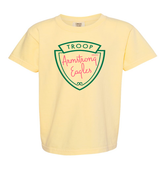 Yellow Troop Armstrong Short Sleeve T-shirt