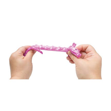 METALLIC MOCHI DRAGON SQUISHY TOY