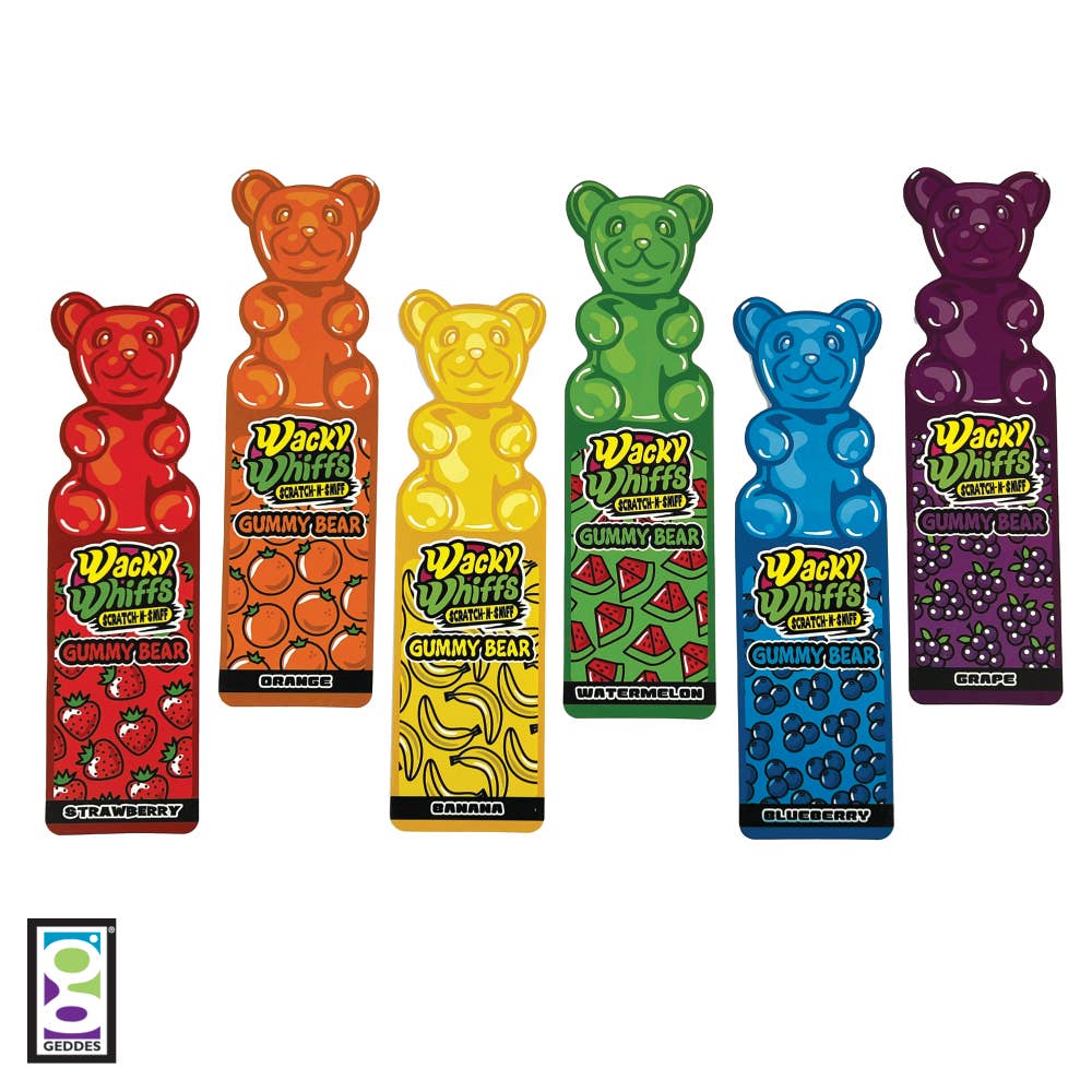 WACKY WHIFFS GUMMY BEAR BOOKMARK