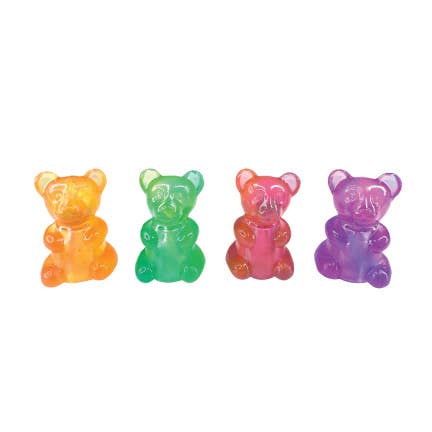 SCENTED 2 COLOR GUMMY BEAR PENCIL TOPPER