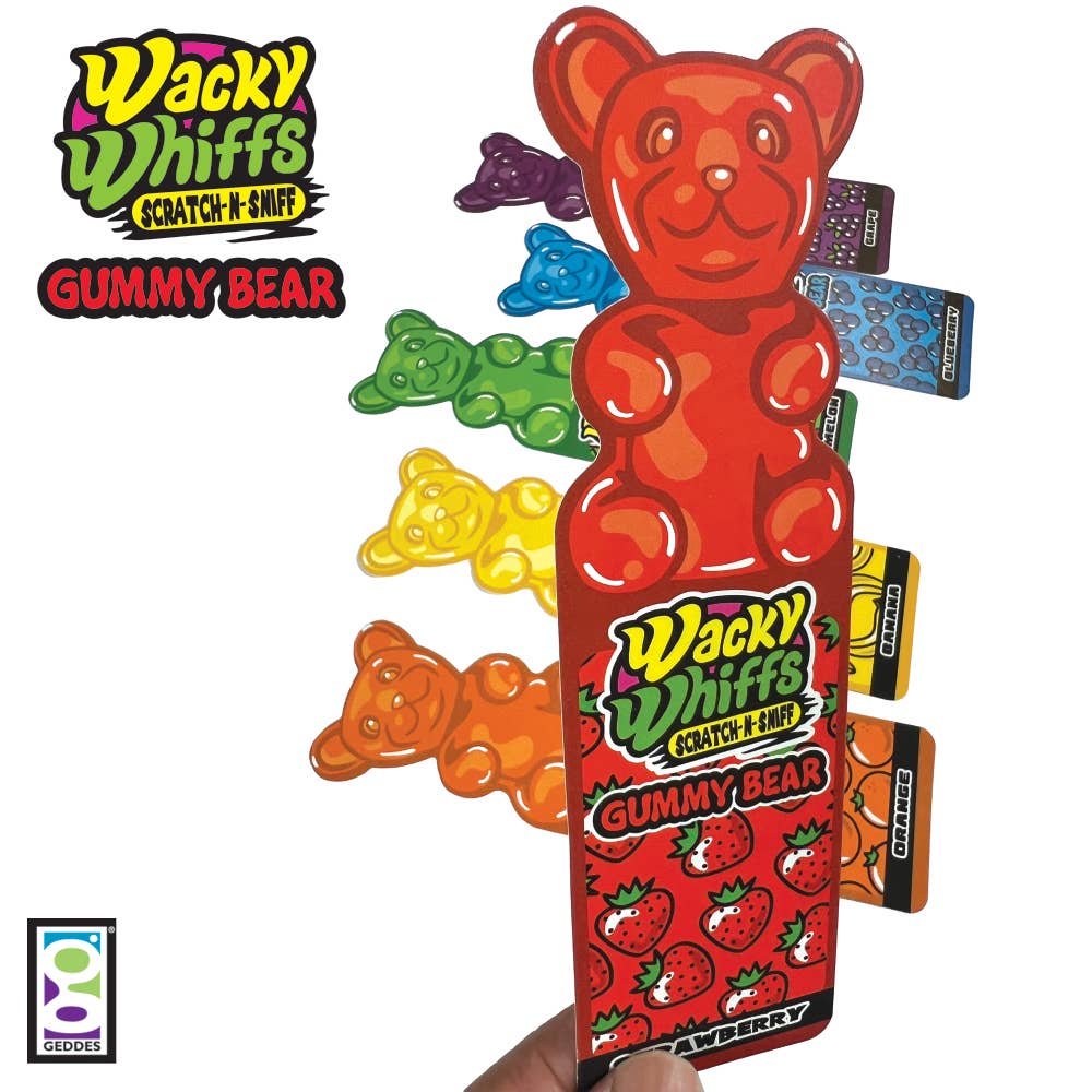 WACKY WHIFFS GUMMY BEAR BOOKMARK