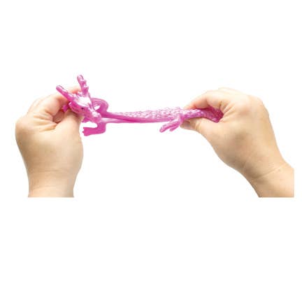 METALLIC MOCHI DRAGON SQUISHY TOY