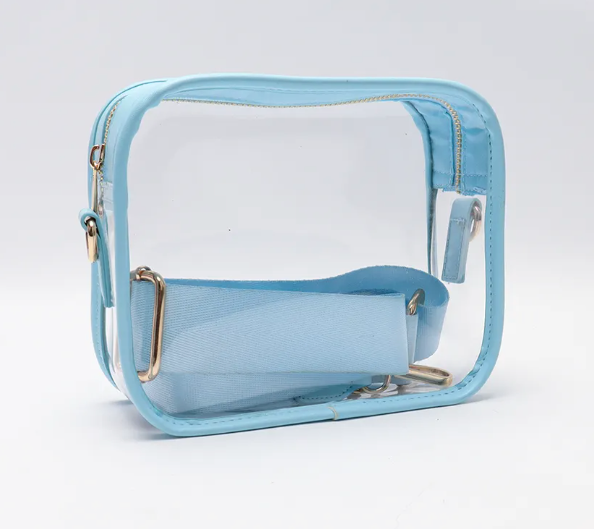 Clear Crossbody Purse Stadium Bag with Adjustable Strap