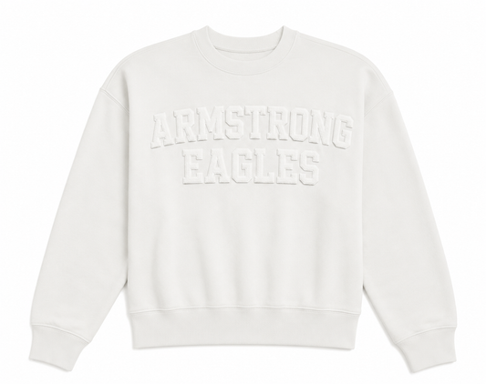 The Whiteout Cropped Sweatshirt (Womens)